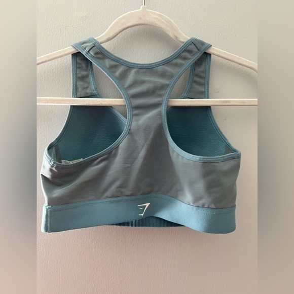 Gymshark Blue Bra High Support Medium - Picture 4 of 5